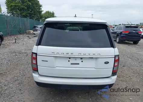 2016 Land Rover Range Rover Hse from USA, damaged, VIN SALGS2KF2GA261407